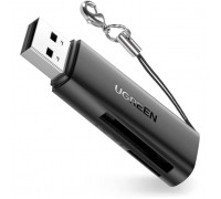 Зчитувач флеш-карт Ugreen USB 3.0 Type-A for 2xSD 5Gb CM264 (60722)