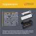 Мережевий подовжувач TECCO 3м 3 поста black (8681277843280)