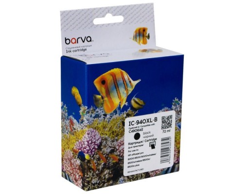 Картридж Barva HP 940XL (C4906AE) 2200 c, Black (IC-940XL-B)