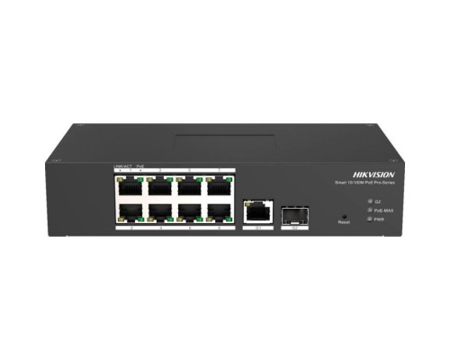 Комутатор мережевий Hikvision DS-3T1310P-SI/HS