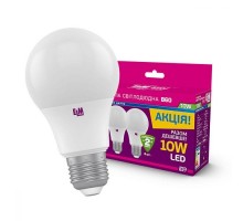 Лампочка ELM B60 10W PA10 E27 4000 3шт. (18-0150)