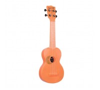 Укулеле Kala Waterman Fluorescent Orange Soprano Ukulele (231451)