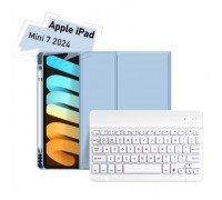 Чохол до планшета BeCover with keyboard Apple iPad Mini 7 2024 Light Blue (712995)