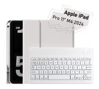 Чохол до планшета BeCover with keyboard Apple iPad Pro 11" M4 2024 Gray (712999)