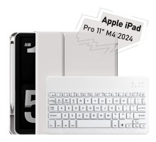 Чохол до планшета BeCover with keyboard Apple iPad Pro 11" M4 2024 Gray (712999)