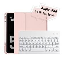 Чохол до планшета BeCover with keyboard Apple iPad Pro 11" M4 2024 Pink (713001)
