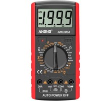 Цифровий мультиметр ANENG AN9205A, V, A, R, F, функція hFE (AN9205A)