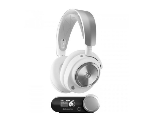 Навушники SteelSeries Arctis Nova Pro Wireless P PS/PC/SW/MAC/MOB White (61526)