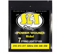 Струни для гітари SIT Strings S71058 (10-58) (230297)