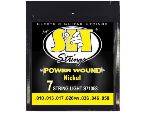 Струни для гітари SIT Strings S71058 (10-58) (230297)