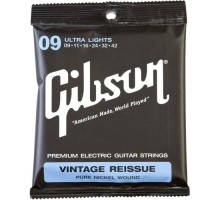 Струни для гітари Gibson SEG-VR9 Vintage Reissue Pure Nickel Wound (09-42) (A001560)