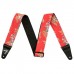 Ремінь для гітари Fender Strap 2" Hawaiian Straps Red Floral (236945)