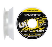 Флюорокарбон Favorite U1 FC 10m 12/0.57mm 44.0lb/19.98kg (1693.11.89)