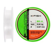Флюорокарбон X-Fish FCoated 20m 0.37mm 10.8kg (1917.01.50)