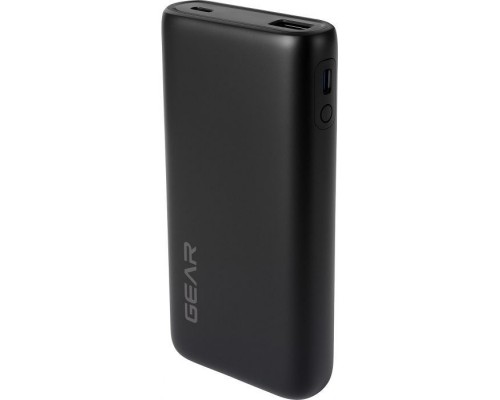 Батарея універсальна GEAR 20000mAh, PD/22.5W, black (WP952P)