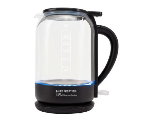 Електрочайник Polaris PWK 17103CGL Water Way Pro Чорний