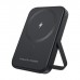 Батарея універсальна Choetech Magnetic Wireless 5000mAh 20W, PD, Qi-15W, USB-C In/Out, with holder, Black (B742-CCBK)
