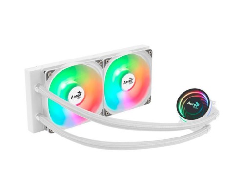 Система рідинного охолодження AeroCool Oasis L240 White (ACLA-OA24117.21)