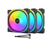 Кулер до корпусу PcCooler EF 120 ARGB BK 3 IN 1 Black