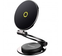 Універсальний автотримач Baseus MagPro Series II Magnetic Car Mount Stick-on Version Cosmic Black (C40172900121-00)
