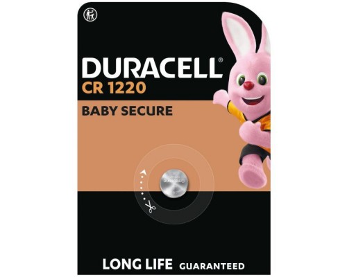 Батарейка Duracell CR 1220 спеціальна літієва типу таблетка 1220 3V, 1 шт. в упаковці (5011150)