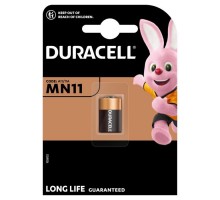 Батарейка MN11 6V спеціальна лужна, A11 / 11A, 1 шт. в упаковці Duracell (5007387)