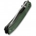 Ніж Civivi Clingman, Green Micarta, Satin (C23065-4)