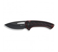 Ніж Sencut Squiggy, Burgundy/Black G10, Darkwash (S24082A-3)