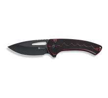 Ніж Sencut Squiggy, Burgundy/Black G10, Darkwash (S24082A-3)