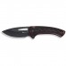 Ніж Sencut Squiggy, Burgundy/Black G10, Darkwash (S24082A-3)