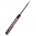 Ніж Sencut Squiggy, Burgundy/Black G10, Darkwash (S24082A-3)