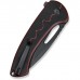 Ніж Sencut Squiggy, Burgundy/Black G10, Darkwash (S24082A-3)