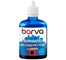 Чорнило Barva Canon PFI-1000/PFI-1700 100ml C, pigment (C1700-975)