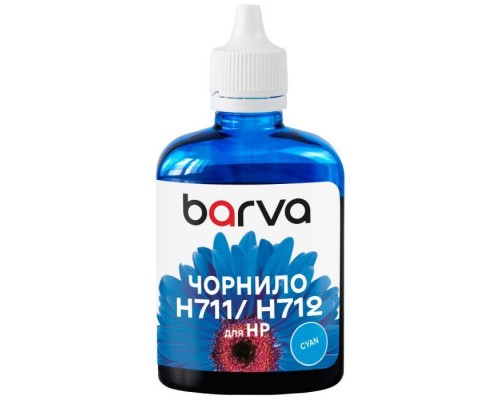 Чорнило Barva HP 711/712 100ml C, water-soluble (H711-854)