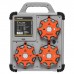 Ліхтар Mactronic X-Flare (30 Lm) Red/Blue/Amber Recharg 12/220V (PSD0112) (DAS302492)