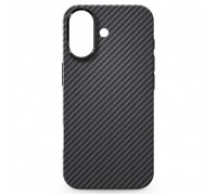 Чохол до мобільного телефона Armorstandart LikeCarbon2 MagCase для Apple iPhone 16 Black (ARM83810)