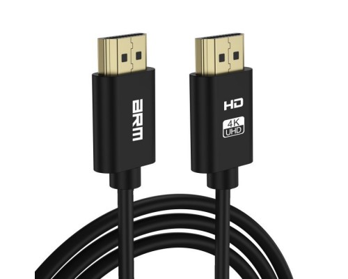 Кабель мультимедійний HDMI to HDMI 2m 2.0 4K Black Armorstandart (ARM69369)