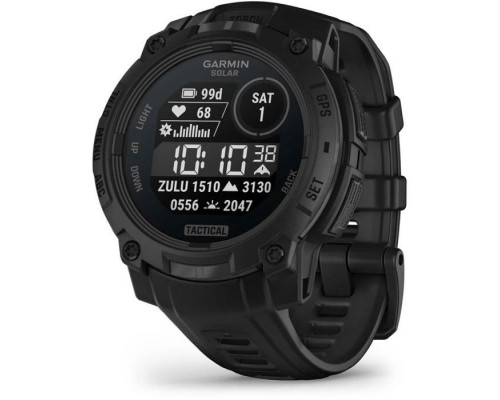 Смарт-годинник Garmin Instinct 3, Tactical, Solar, 45mm, Black, GPS смарт-годинник (010-02934-50)
