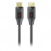 Кабель мультимедійний HDMI M to HDMI M 1.5m V2.0 black Promate (prolink4k60-150)