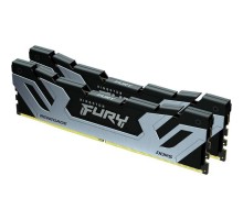 Модуль пам'яті для комп'ютера DDR5 48GB (2x24GB) 8800 MHz Renegade Black/Silver Kingston Fury (ex.HyperX) (KF588CU42RSK2-48)