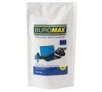 Серветки Buromax Wet wipes for DISPLAYS and OPTICS 100pcs, plastic pouch (BM.0800-01)