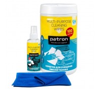 Універсальний чистячий набір Patron Spray f/tech100ml F3-009 +wipesF3-028 +microfi (CS-PN-BUNDL-14)