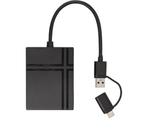 Зчитувач флеш-карт HiSmart CF + SD + TF + MS + XD (CA913824)