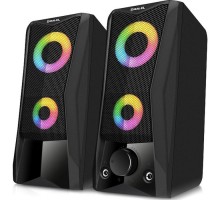 Акустична система REAL-EL S-107 USB Black (EL121100017)