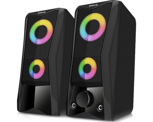 Акустична система REAL-EL S-107 USB Black (EL121100017)