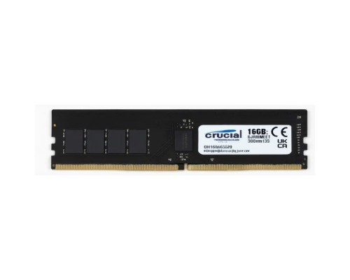Модуль пам'яті для комп'ютера DDR5 16GB 6400 MHz Micron (CT16G64C52CU5)
