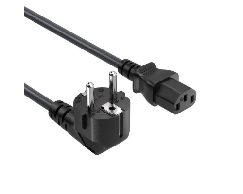 Кабель живлення C13 1.8m black ColorWay (CW-CBP082-BK)