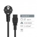 Кабель живлення C5 1.8m black ColorWay (CW-CBP083-BK)