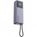 Батарея універсальна Xiaomi 10000mAh 165W Integrated Cable grey (BHR9361GL)