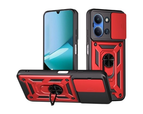 Чохол до мобільного телефона BeCover Military Xiaomi Redmi 15С 4G/5G Red (713928)